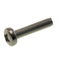M2 Zinc Plated Pan Head Pozidrive Screw 12mm pack of 100
