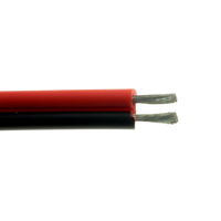 18AWG Twin Flat PVC Wire - Red/Black