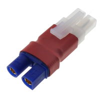 Tamiya Male to EC3 Male RC Battery Adapter (No Wires)