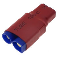 Deans Female to EC5 Female RC Battery Adapter (No Wires)