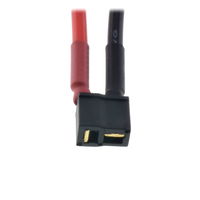 Mini Deans style Female Connector on 18awg Silicone wire