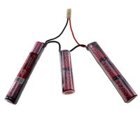 9.6V 3700mAh SC NiMH Cranestock (3+3+2) Airsoft Battery Vapex