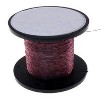 38awg (0.1mm) Super Fine Twin Twisted Enamelled Red/Blue Connecting Wire
