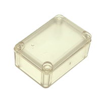 ABS Plastic Project Box with Lid (RX2005C) Clear