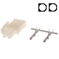 2 Pin Male TE Connectivity AMP VAL-U-LOK Connector (Type 2)