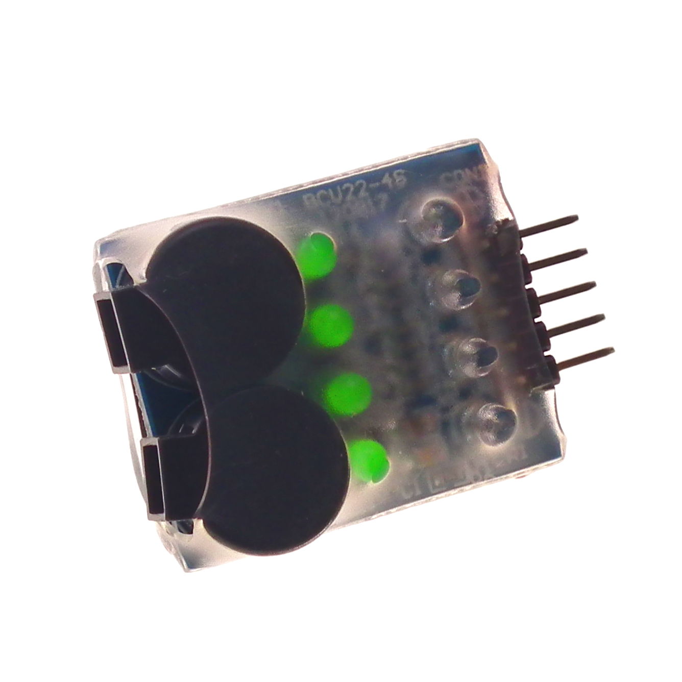 LED battery status indicator & alarm for 2S to 4S  (7.4 - 14.8V)