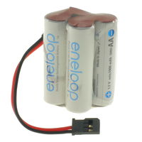 4.8V 800mAh AAA NiMH Eneloop Diamond RC Battery Pack