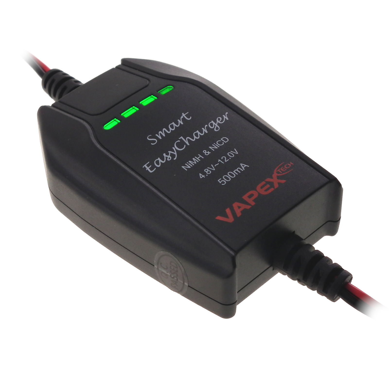 Intelligent 500mA smart charger for 4-10 cell race packs.