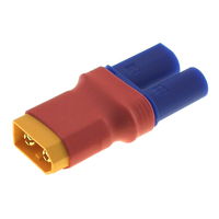 XT60 Female to EC5 Male RC Battery Adapter (No Wires)