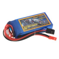 7.4V 1300mAh 25C/50C LiPO Receiver RC Battery Giant Power (small)