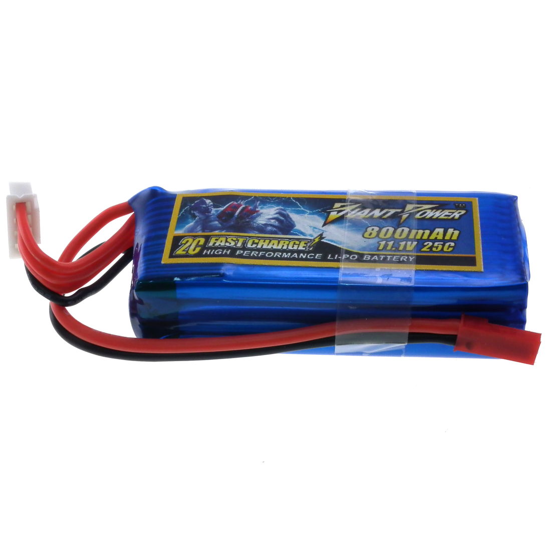 11.1V 800mAh (long type) 25C+ lipo battery