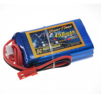 11.1V 450mAh 50C+ continuous discharge lipo battery