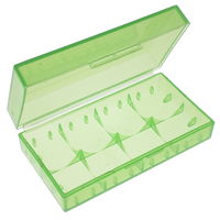 Case for 18650 / CR123A battery (green)