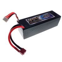 11.1V 6500mAh 65C continuous discharge hardcase lipo battery