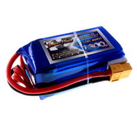 14.8V 1300mAh 65C continuous discharge lipo battery