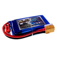 11.1V 1300mAh 65C+ continuous discharge lipo battery