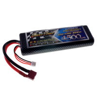 7.4V 4500mAh 65C continuous discharge Hard-Case Racing Lipo Battery