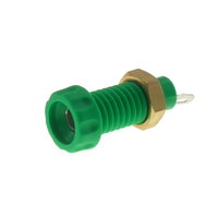 4mm Banana Socket - green