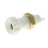 4mm Banana Socket - white