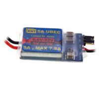 5A (max 7.5A) Universal Battery Eliminator Circuit (UBEC).