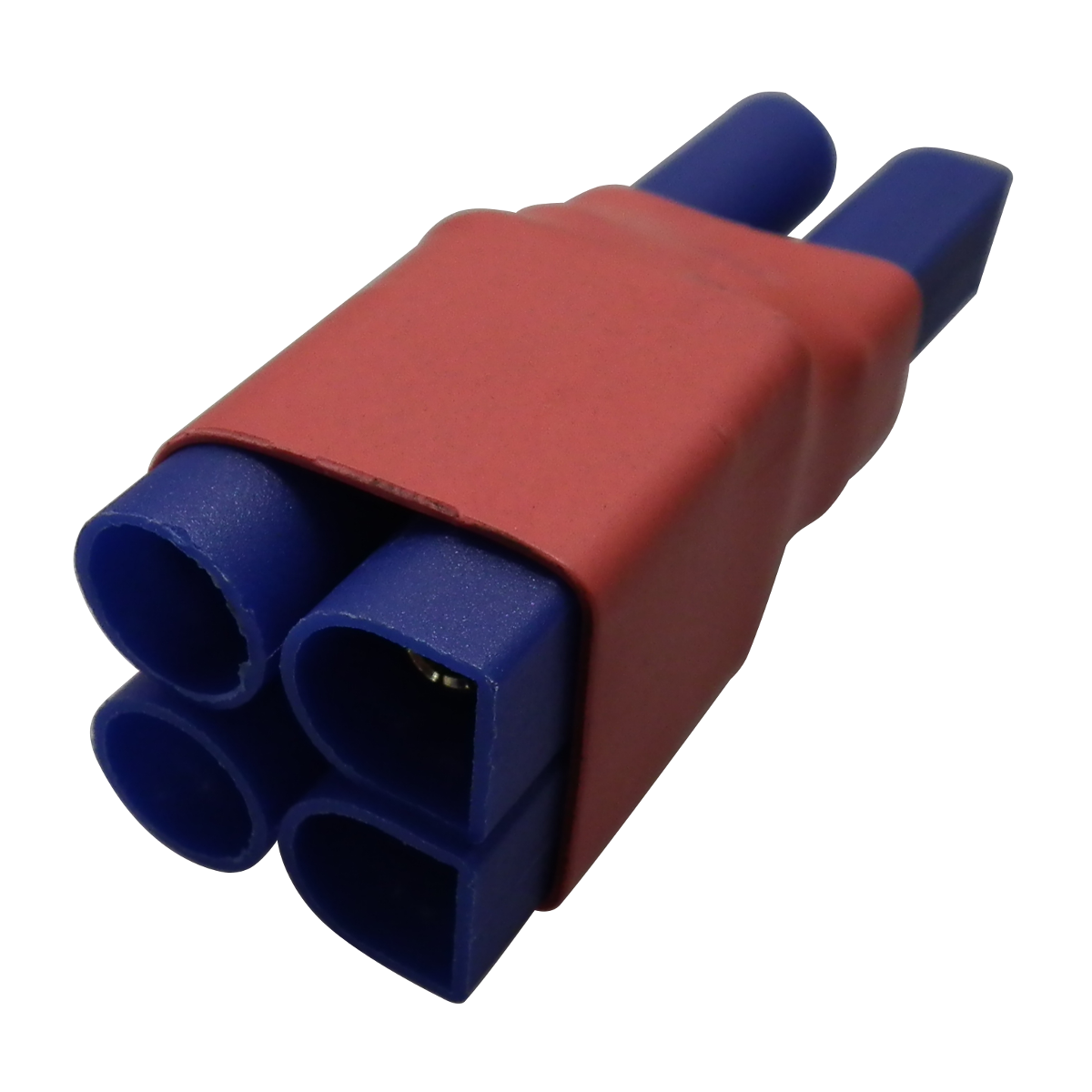 EC5 Male (Female pins) to 2 x EC5 Female (Male pins) - Parallel RC Battery Adapter (No Wires)