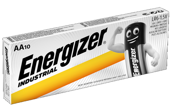 Energizer Industrial Alkaline AA - Pack of 10