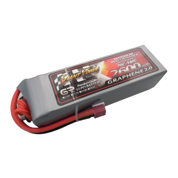 22.2V 2600mAh 70C/140C LiPO RC Battery Giant Power