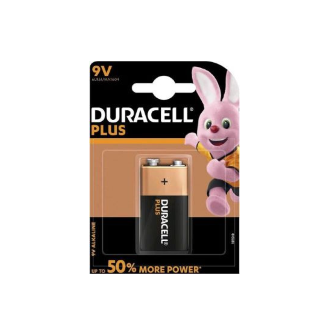 Duracell Plus PP3 Alkaline battery - Single