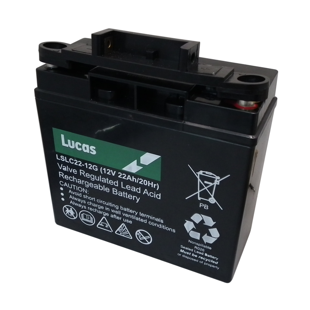 12V 22Ah SLA - Golf Trolley Battery replacement AGM