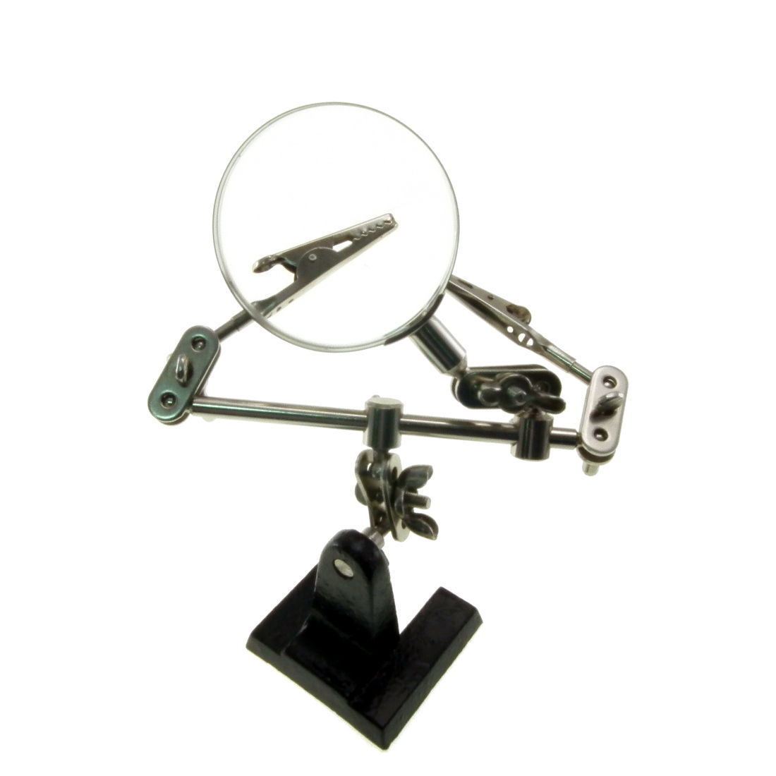 Helping Hand with Magnifying Glass