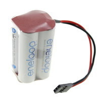 4.8V 800mAh AAA NiMH Eneloop [BK-4MCCE] Square Battery Pack