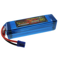 18.5V 4500mAh 65C continuous discharge lipo battery