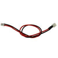 JST PH 2 Pin 22AWG Silicone Extension Lead (Male to Female)