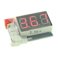 7-Segment display Battery status indicator for 1S LiPO Battery (MCPX, MCX, JST-BEC, Walkera)