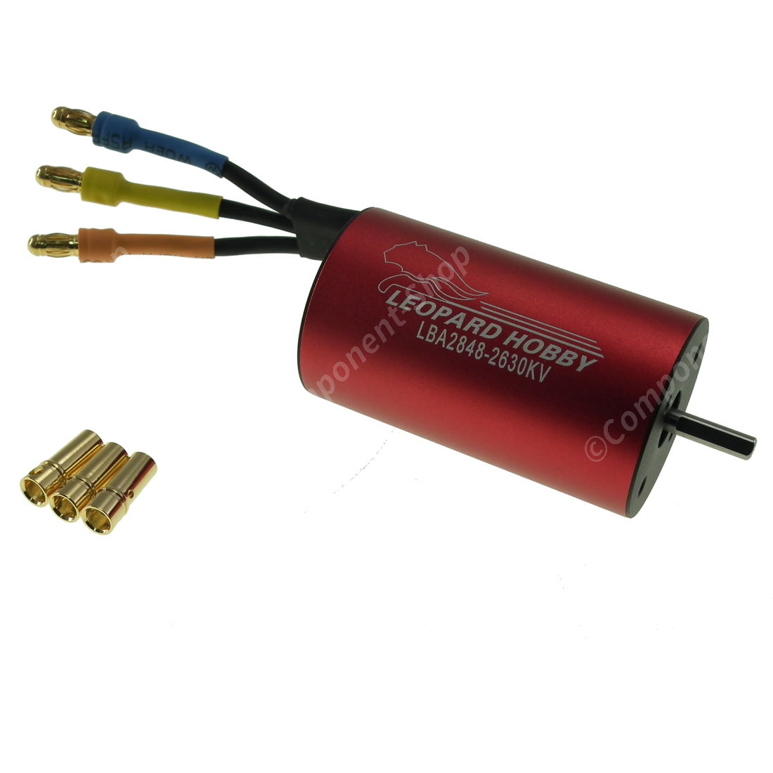 LBA2848-15T 2630KV Inrunner Brushless Motor (2 pole) Leopard Hobby