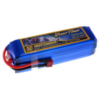 18.5V 5000mAh 35C continuous discharge lipo battery