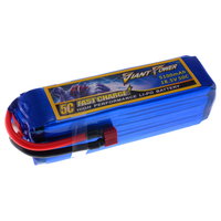 18.5V 5100mAh 50C continuous discharge lipo battery