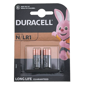 1.5v N, LR1 GP alkaline battery (910A, N-type, MN9100) pack of 2