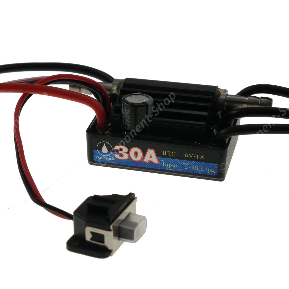 30A Waterproof Brushless Motor Speed Controller (ESC)