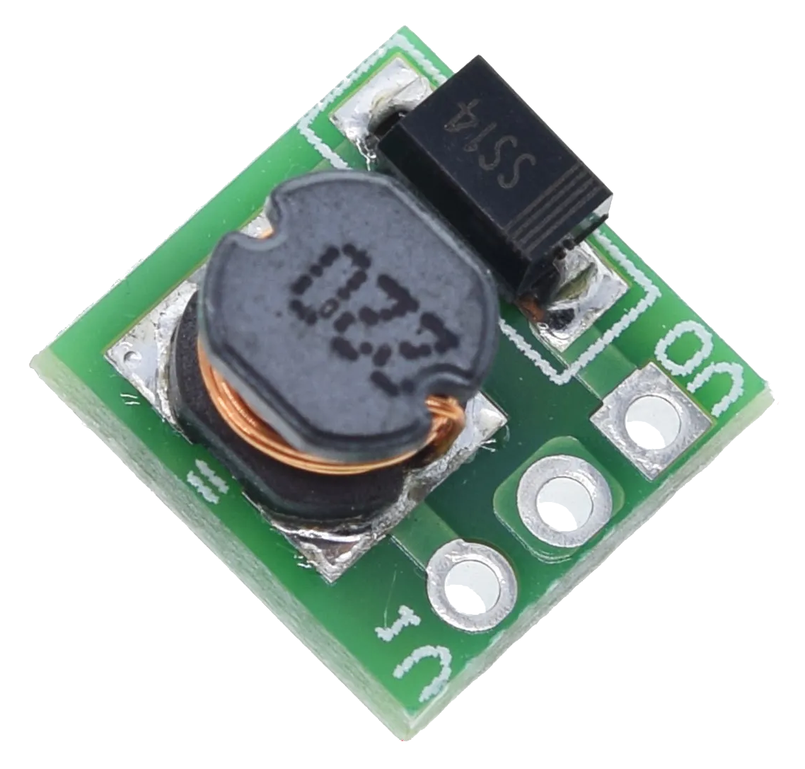 Micro Voltage Booster (Input 0.9V-5.0V Output 5.0V) Fixed