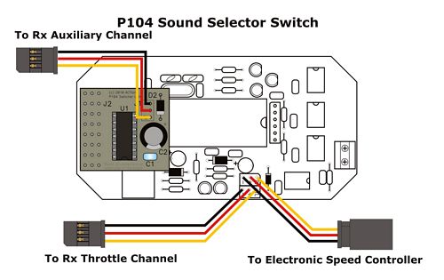 P104 Sound Selector Switch