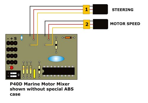 P40E MARINE MOTOR MIXER