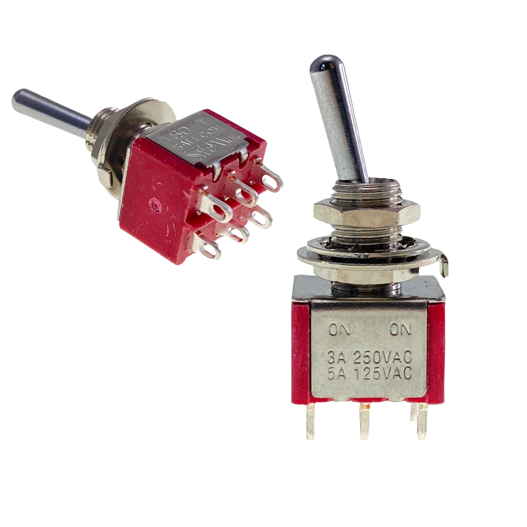 Miniature toggle switch - Double pole