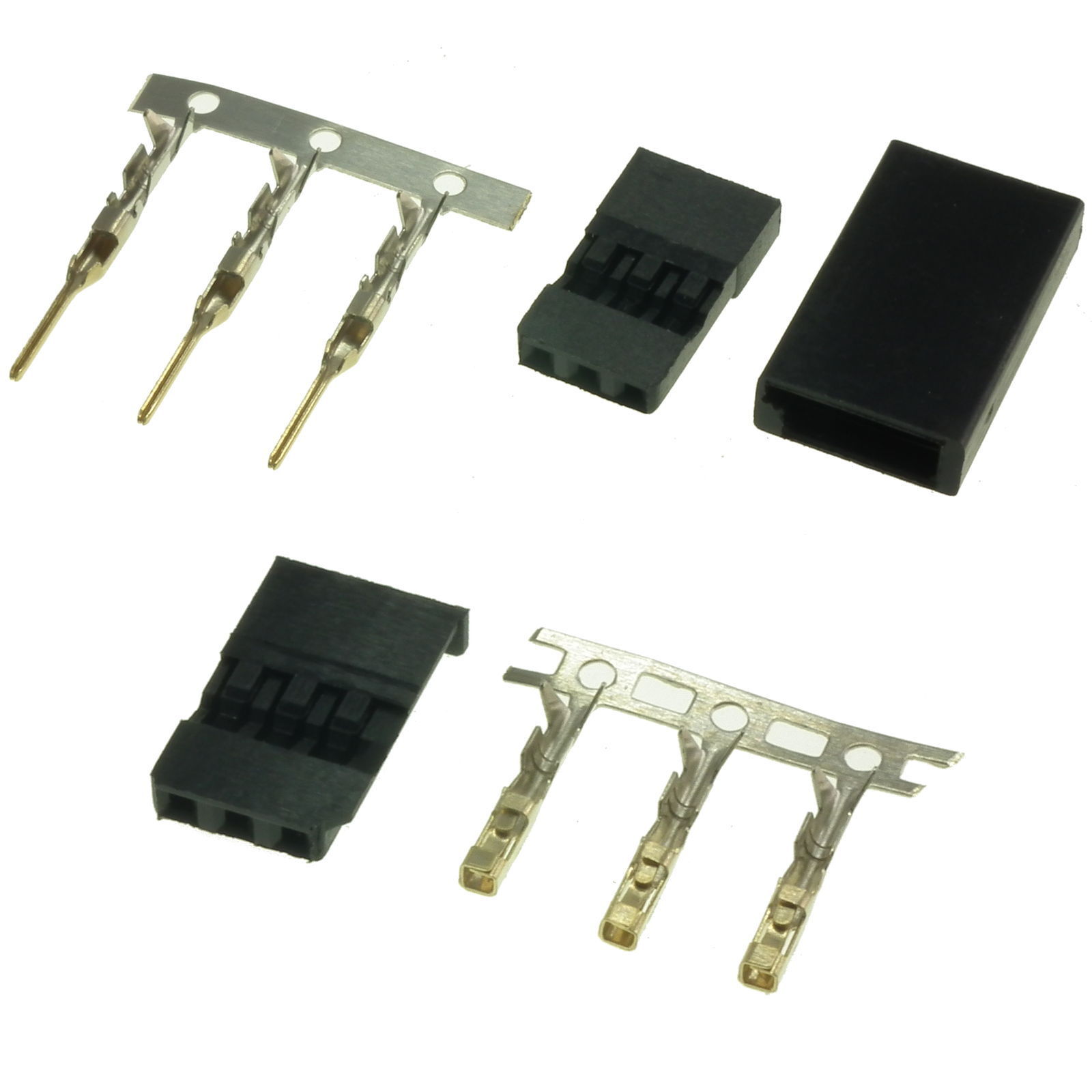Futaba Connector - Pair (male + female)