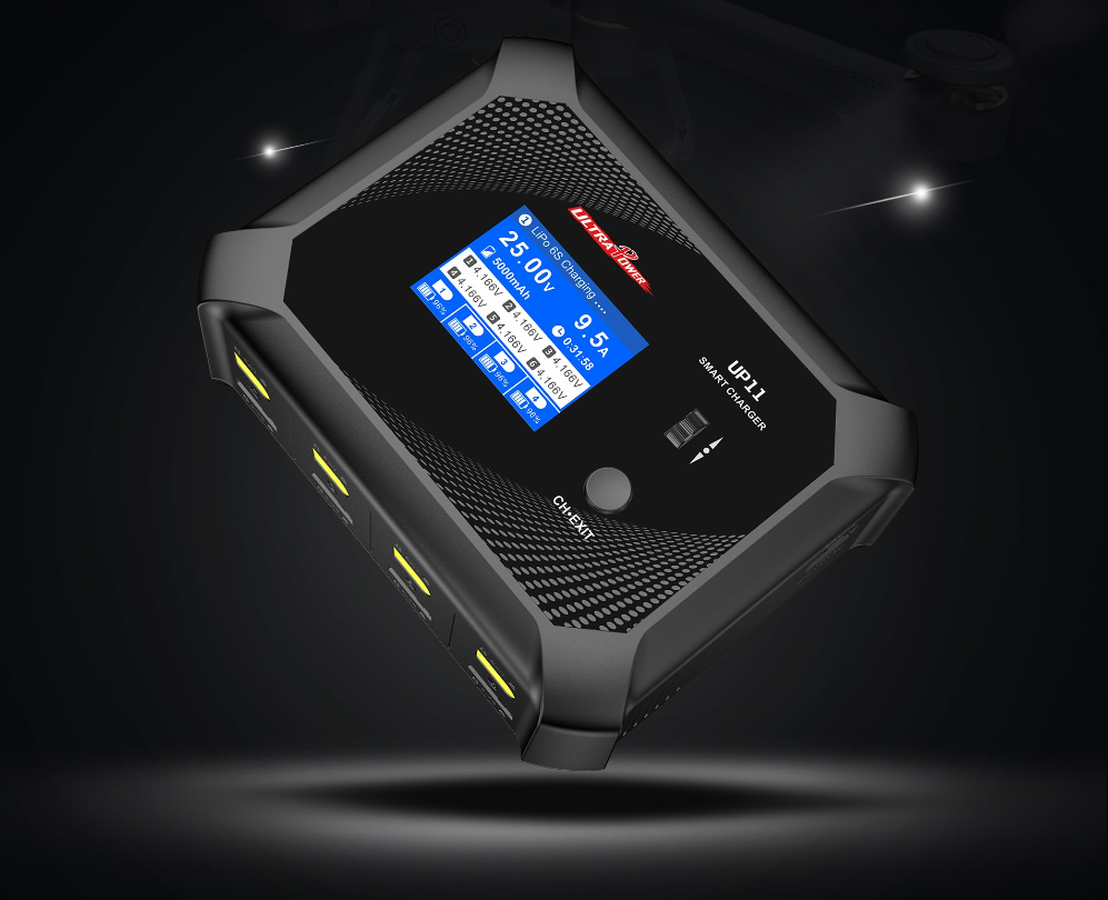 UP11, 600W, Four Channels Smart Balance Charger