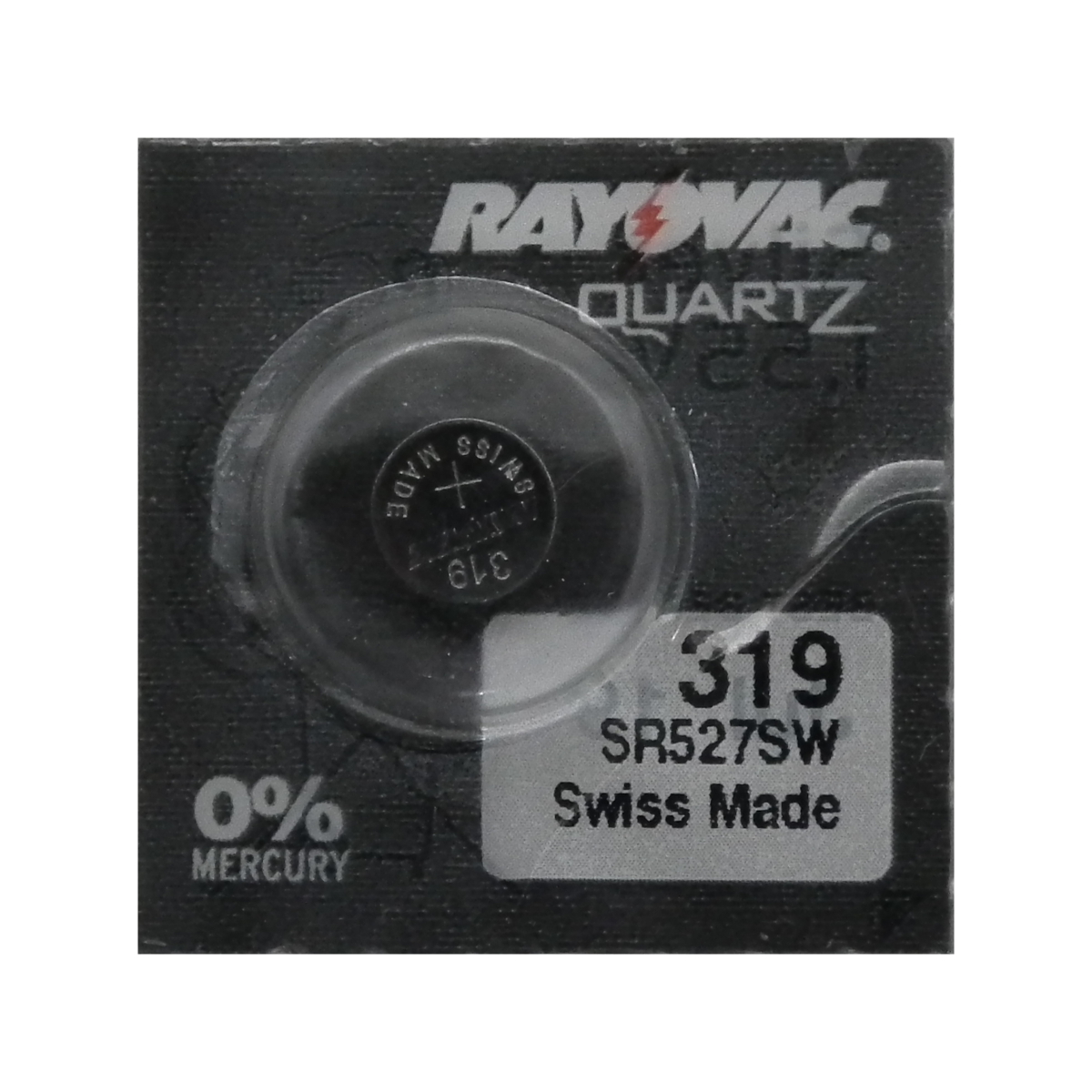 SR64 (GP319 V319 SR527SW) 1.55v Silver Oxide Button Cell Battery