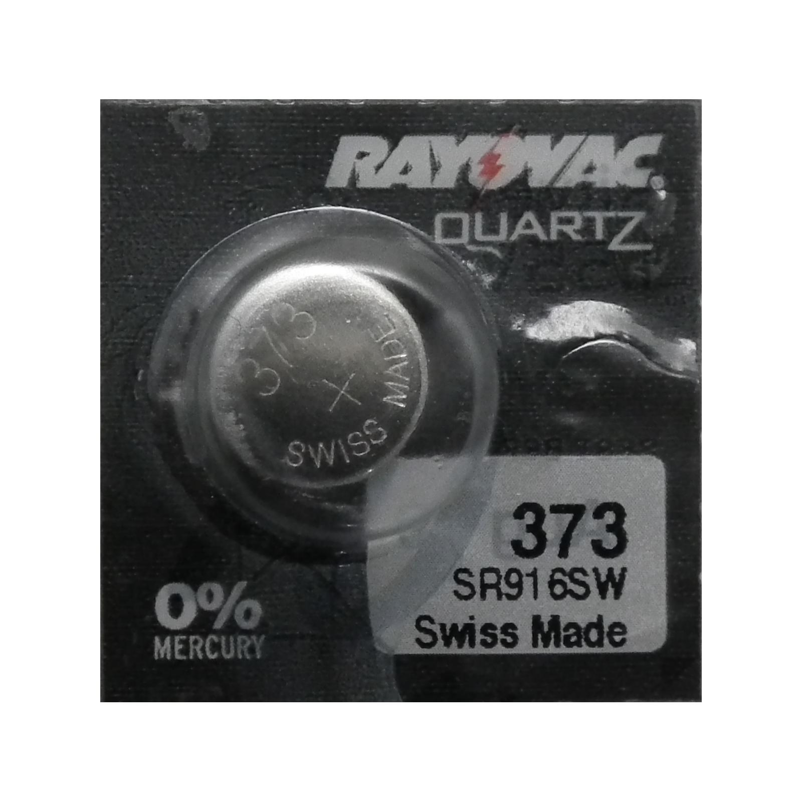 SR68 (Rayovac V373 SR916SW) 1.55v Silver Oxide Button Cell Battery