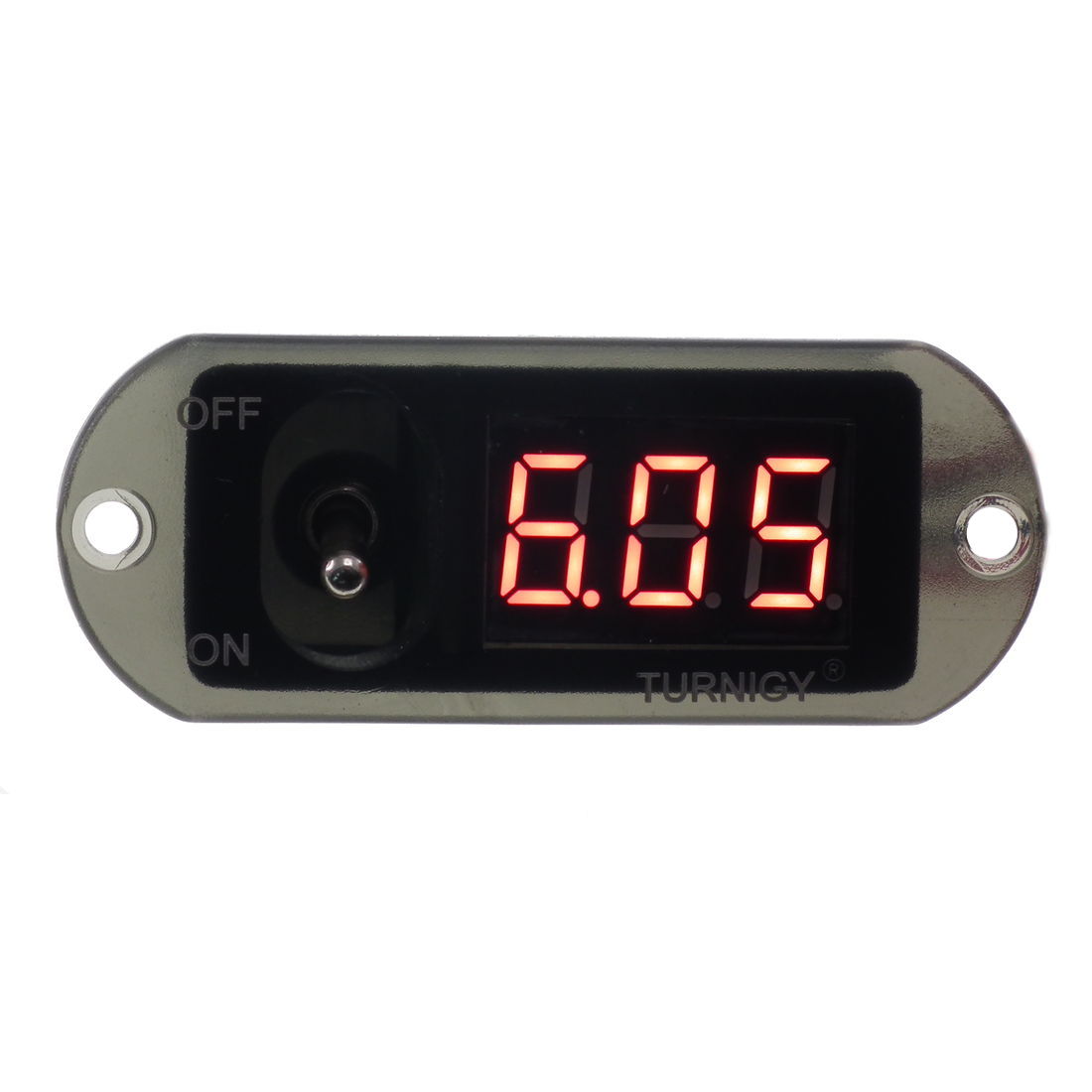 Panel mount battery voltage display with switch & Built-in 5A UBEC