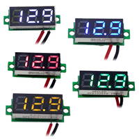General Purpose Voltage Meter - LED 0.28" (7mm) display