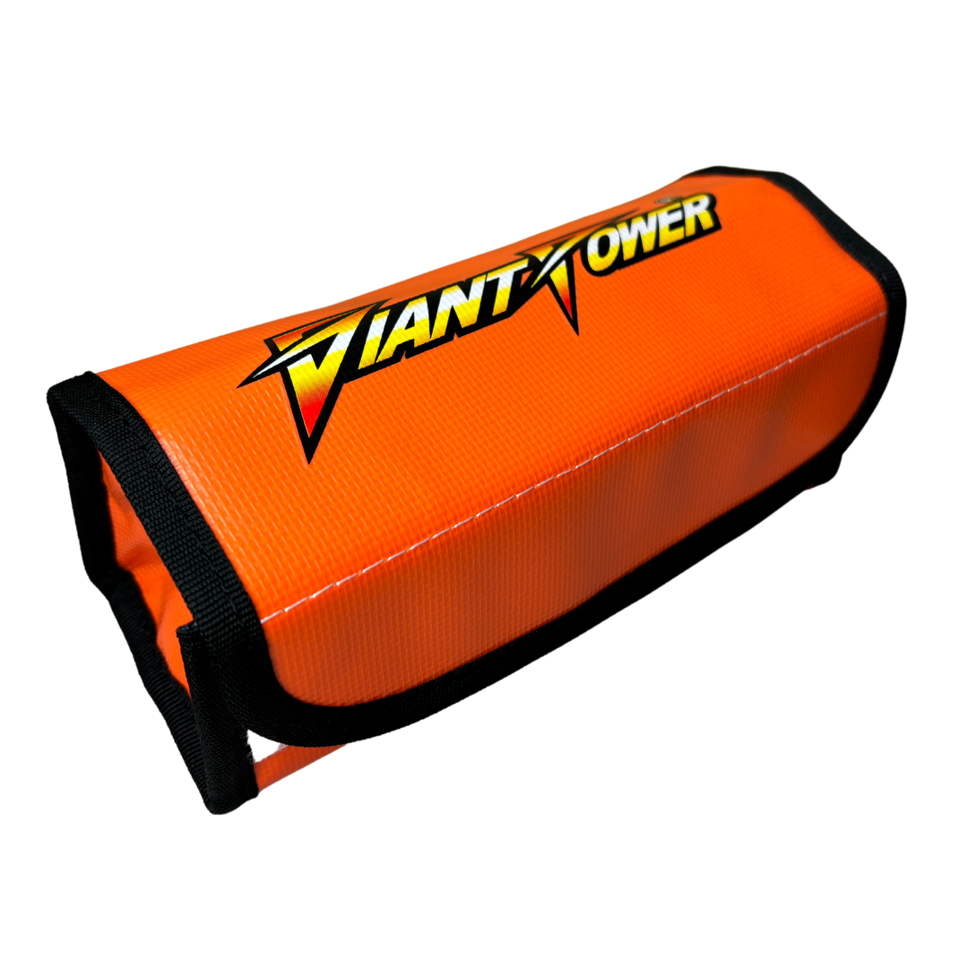  LiPO Battery Fireproof Charge Bag / Box - Orange